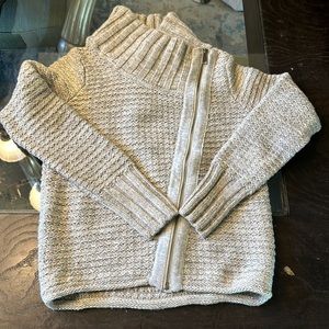 Athleta Zip Up Sweater